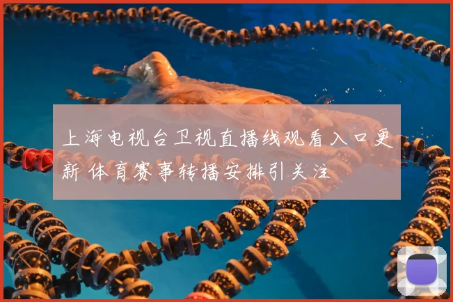 上海电视台卫视直播线观看入口更新 体育赛事转播安排引关注